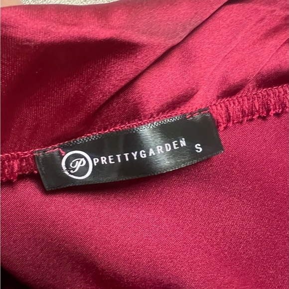 Burgundy Women's Maxi Skirt - Small - Picture 4 of 5